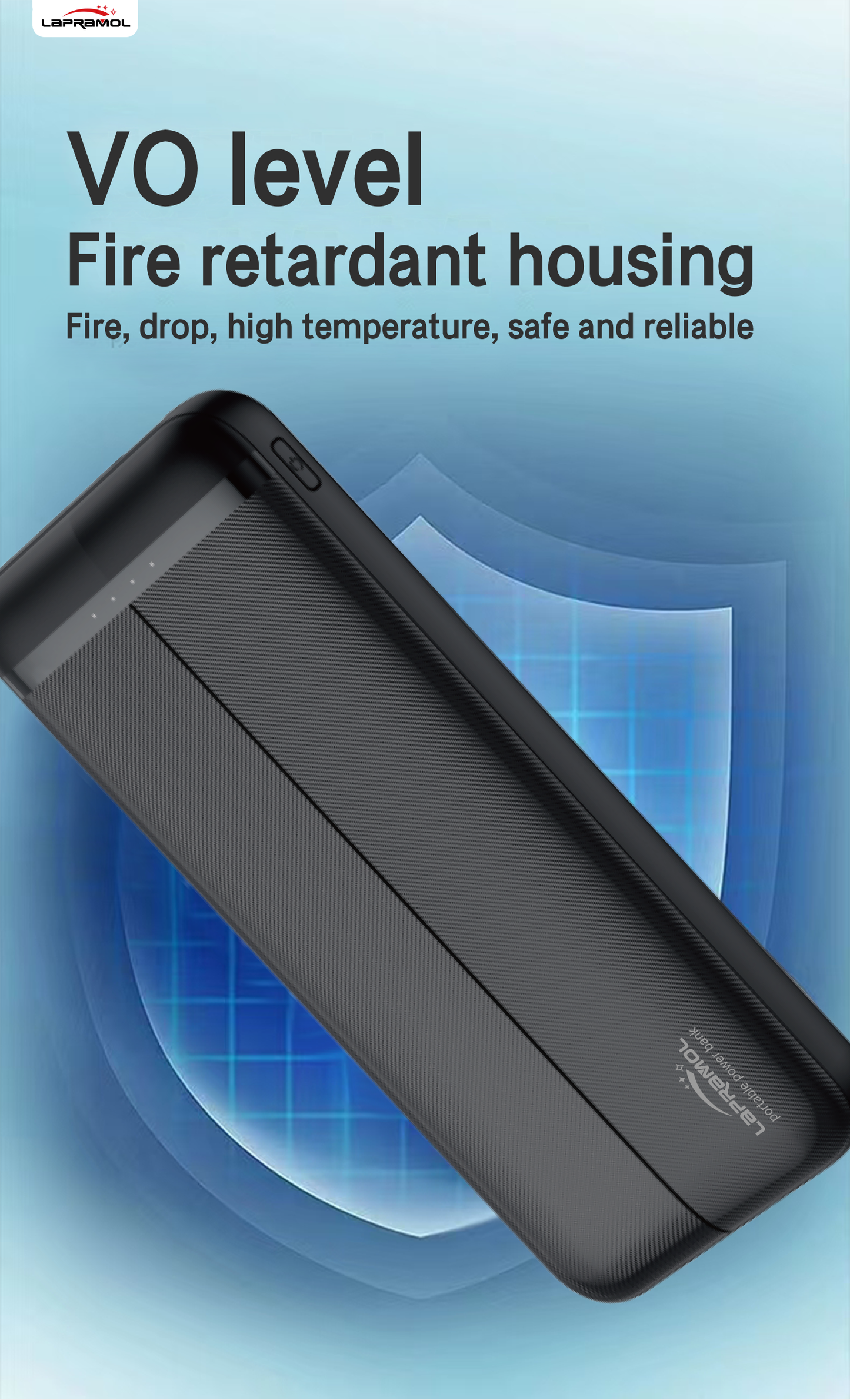 Lapramol 10,000 mAh Powerbank – Fast Charging Portable Charger