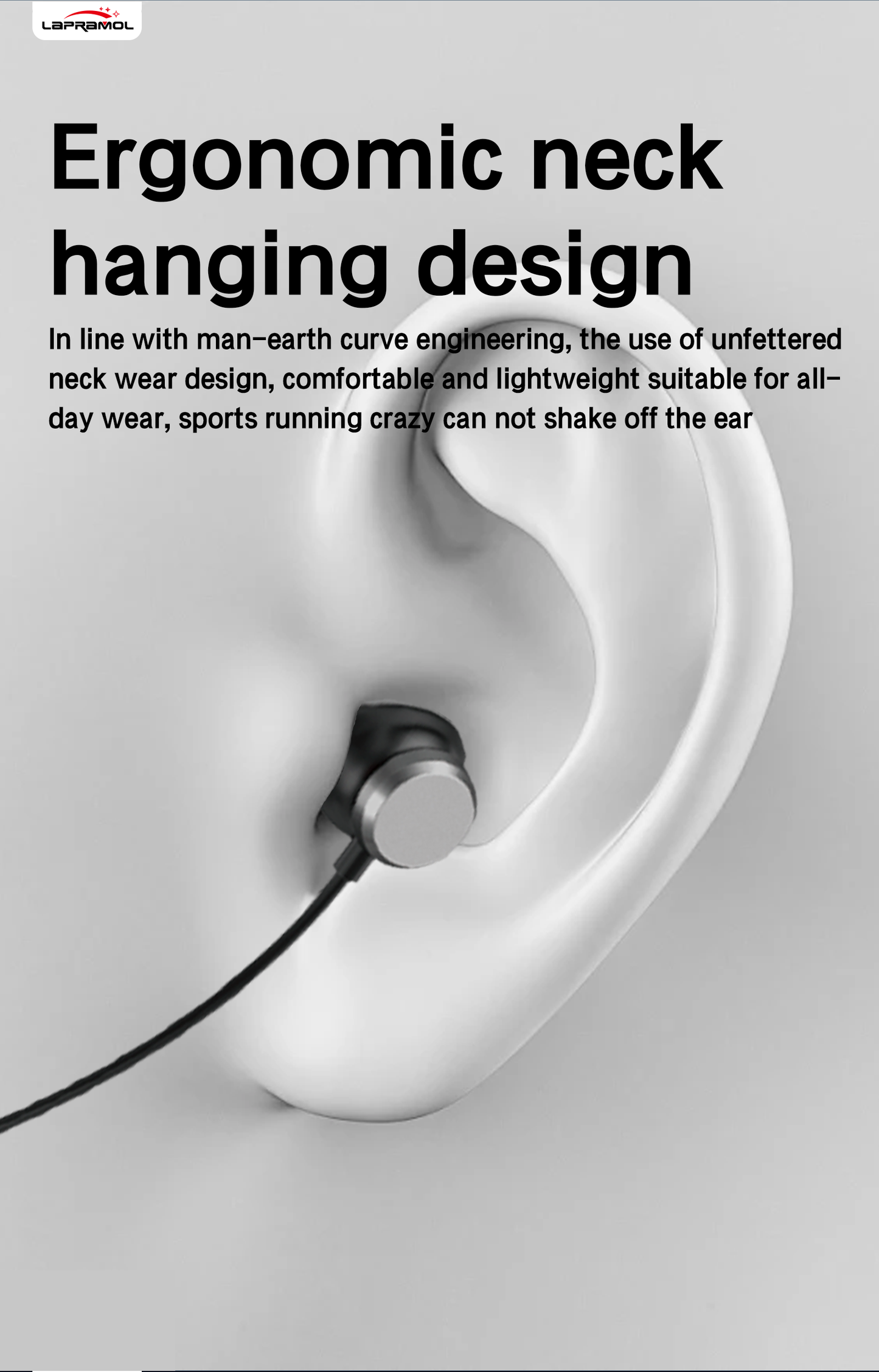 Lapramol LP-SP04 Wireless Neckband Earphones